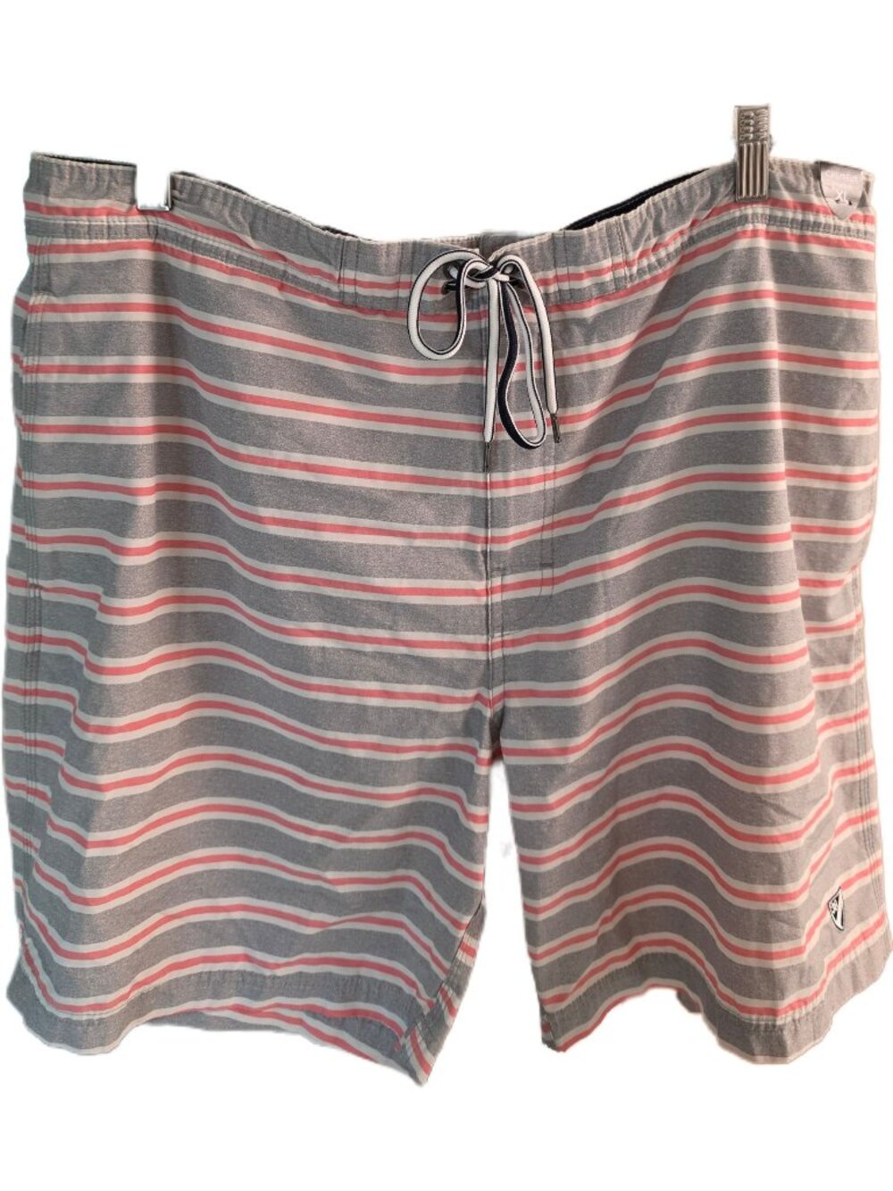 Cremieux Mens XL Swim Trunks Navy Board Shorts NWT 7.5" Inseam Shorter Length